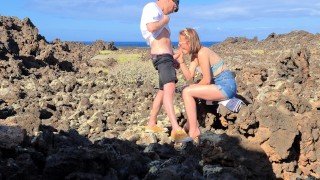 La meilleurs pipe en plein air avec un paysage de réve, Couple Naemyia