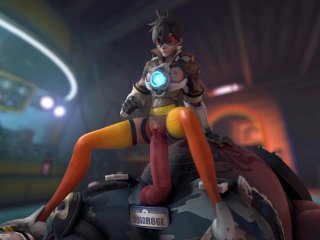 Tracer x Roadhog (sound) – Big Ass Big Dick Brunette | FlixxxCity #311146