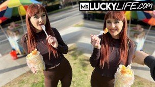 FlixxxCity Presents: Stunning Redhead Enjoys Outdoor Adventures