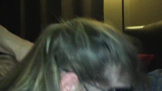 Blonde Teen Deepthroats Big Black Cock for Cumshot During Hardcore Sex