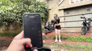 Dani Ortiz Thrilled by Vibrating Car – Exclusive Video Unveiled