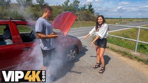 FlixxxCity: Stunning Brunette Enjoys Biking Adventures